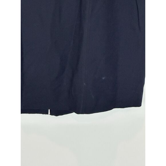 Vintage Ran Designs Navy Gold Button Front Maternity Dress Size XS - Picture 6 of 10